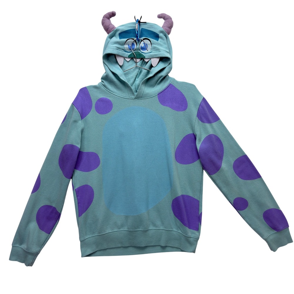 Disney Monsters Inc Sulley Hoodie Adult Unisex XL Casual 2025 Park Merch Kidcore